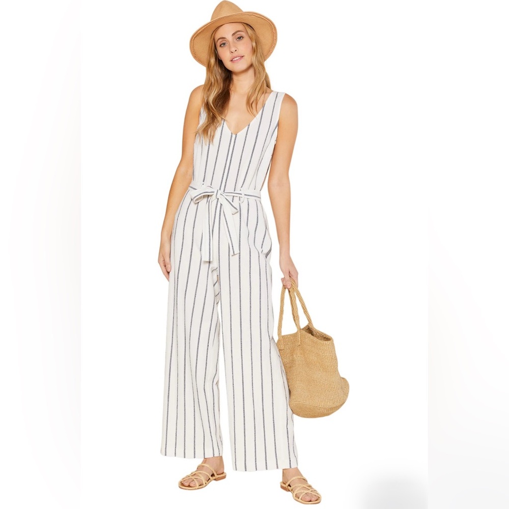 OUTERKNOWN
Weekender Jumpsuit (Meander Stripe)